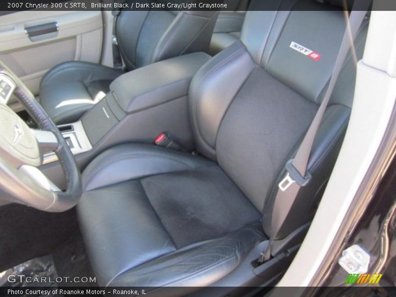  2007 300 C SRT8 Dark Slate Gray/Light Graystone Interior