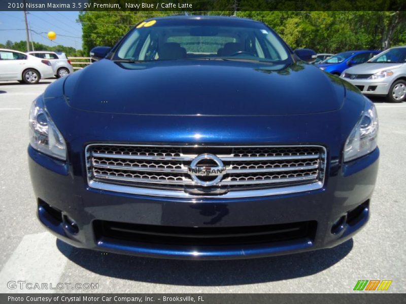 Navy Blue / Caffe Latte 2010 Nissan Maxima 3.5 SV Premium