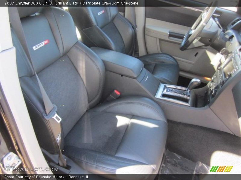  2007 300 C SRT8 Dark Slate Gray/Light Graystone Interior