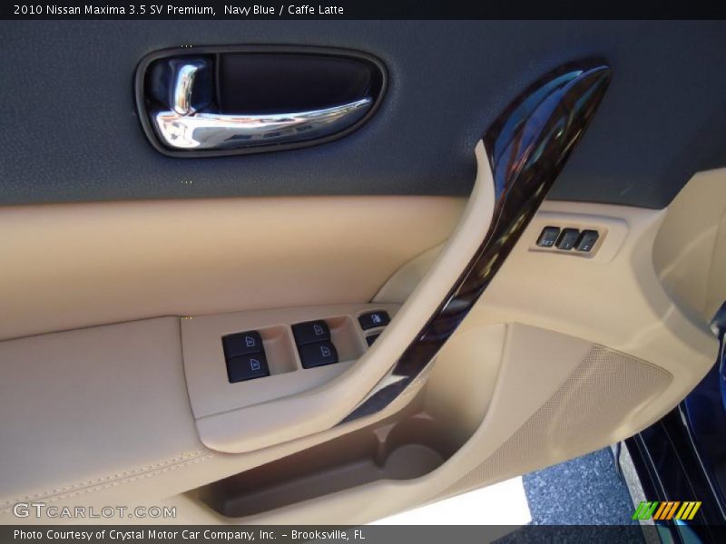 Navy Blue / Caffe Latte 2010 Nissan Maxima 3.5 SV Premium