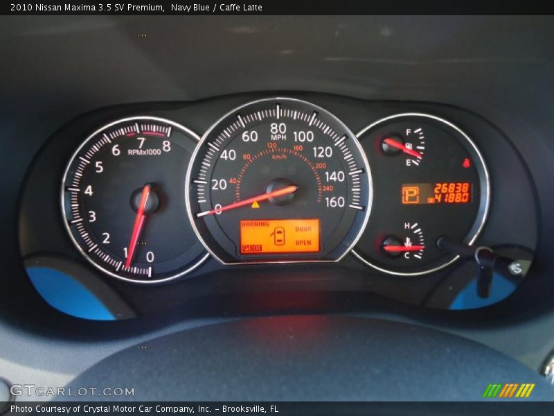  2010 Maxima 3.5 SV Premium 3.5 SV Premium Gauges