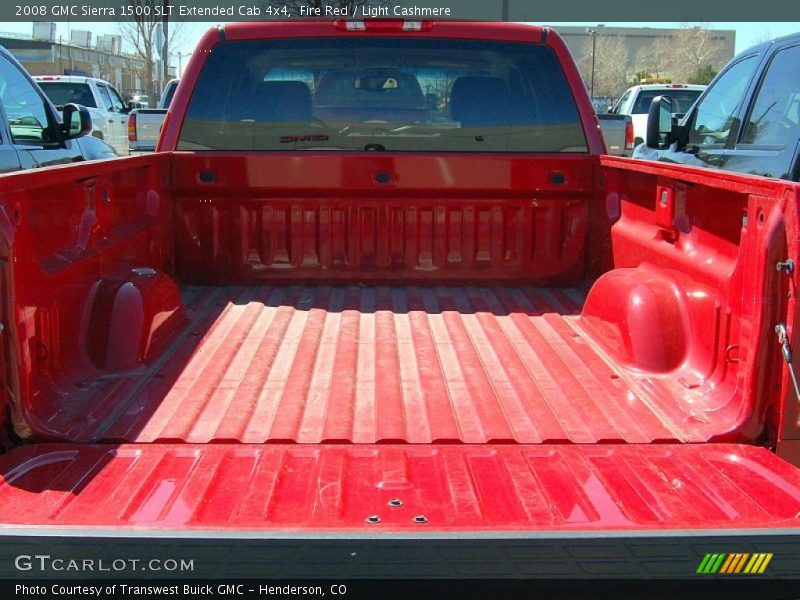 Fire Red / Light Cashmere 2008 GMC Sierra 1500 SLT Extended Cab 4x4