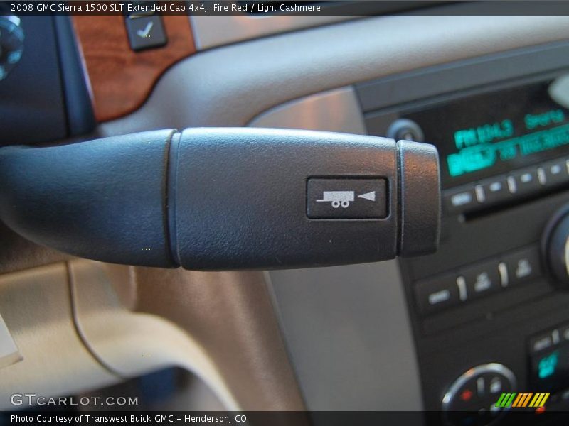 Fire Red / Light Cashmere 2008 GMC Sierra 1500 SLT Extended Cab 4x4