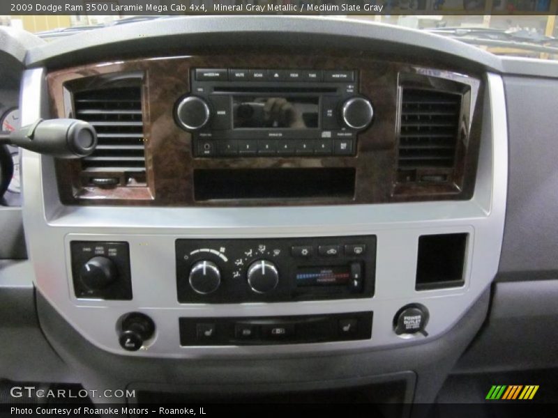 Mineral Gray Metallic / Medium Slate Gray 2009 Dodge Ram 3500 Laramie Mega Cab 4x4