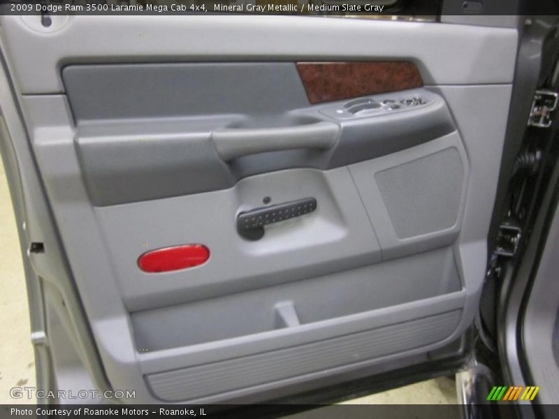 Mineral Gray Metallic / Medium Slate Gray 2009 Dodge Ram 3500 Laramie Mega Cab 4x4