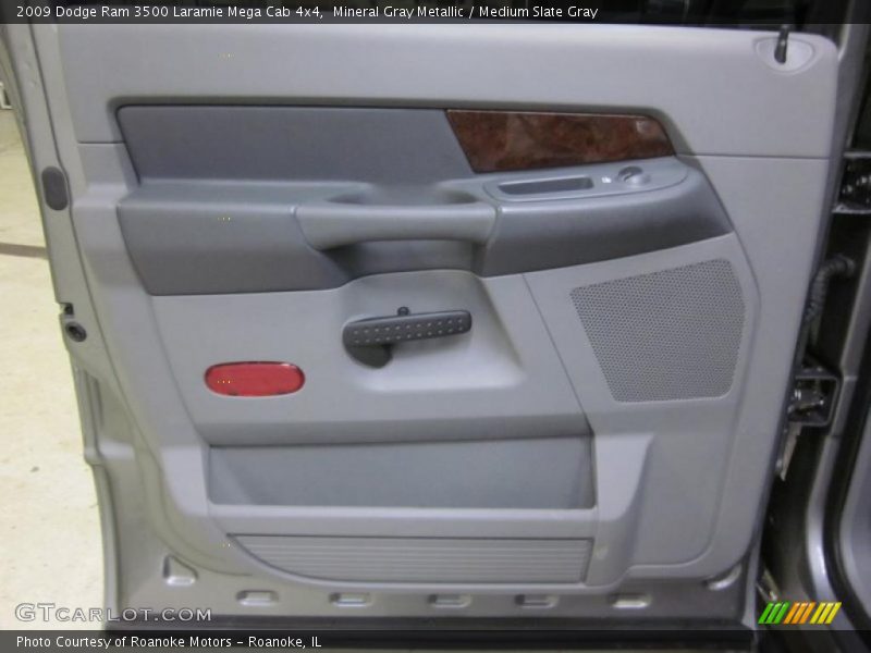 Mineral Gray Metallic / Medium Slate Gray 2009 Dodge Ram 3500 Laramie Mega Cab 4x4