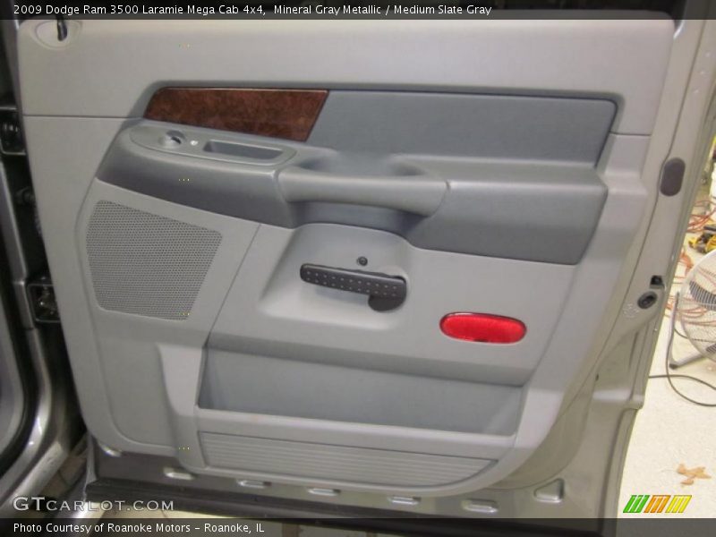 Mineral Gray Metallic / Medium Slate Gray 2009 Dodge Ram 3500 Laramie Mega Cab 4x4