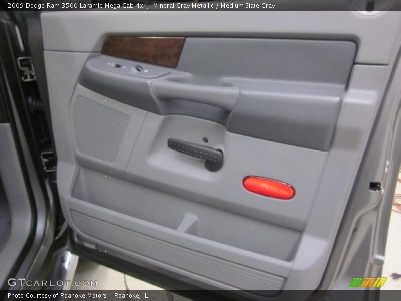 Mineral Gray Metallic / Medium Slate Gray 2009 Dodge Ram 3500 Laramie Mega Cab 4x4