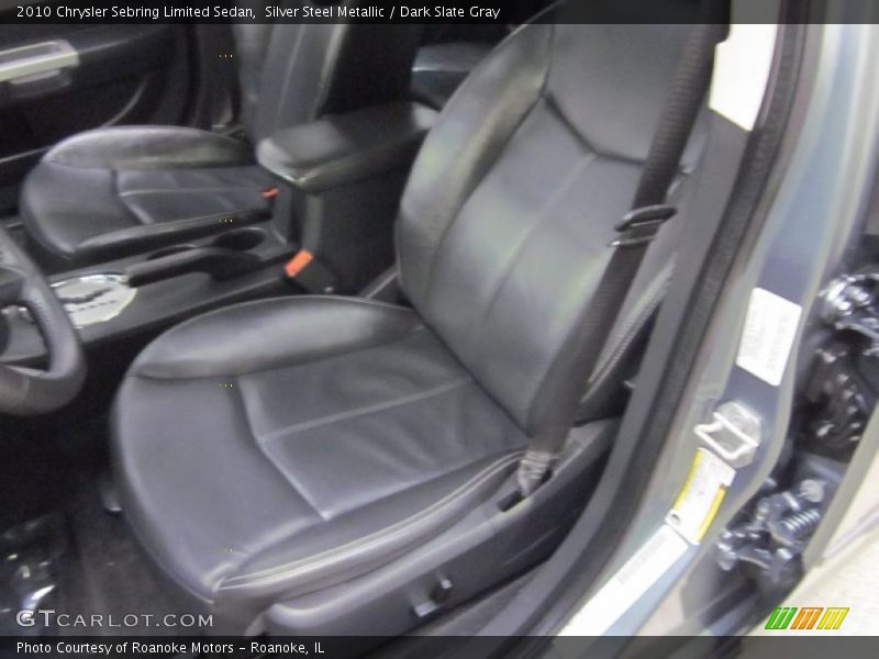 Silver Steel Metallic / Dark Slate Gray 2010 Chrysler Sebring Limited Sedan