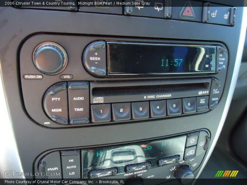 Controls of 2006 Town & Country Touring