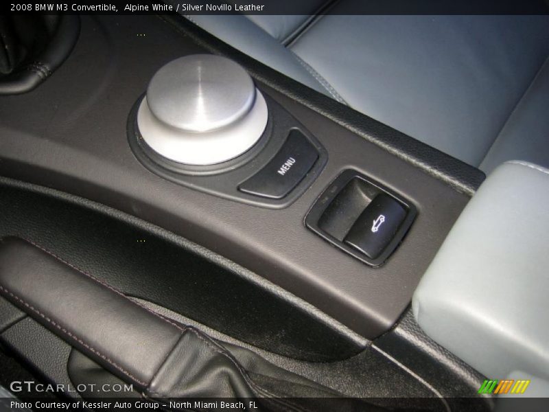 Alpine White / Silver Novillo Leather 2008 BMW M3 Convertible