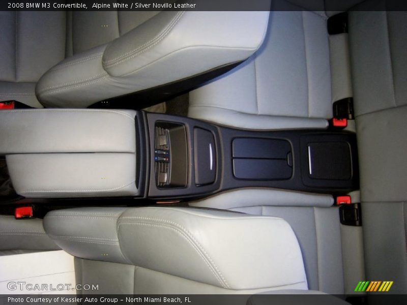 Alpine White / Silver Novillo Leather 2008 BMW M3 Convertible