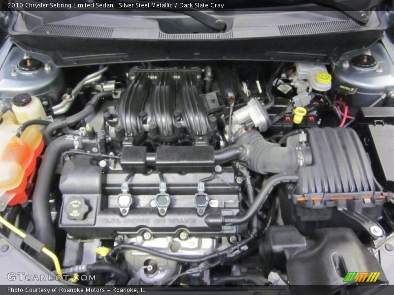  2010 Sebring Limited Sedan Engine - 2.7 Liter Flex-Fuel DOHC 24-Valve V6