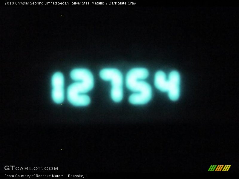 Silver Steel Metallic / Dark Slate Gray 2010 Chrysler Sebring Limited Sedan