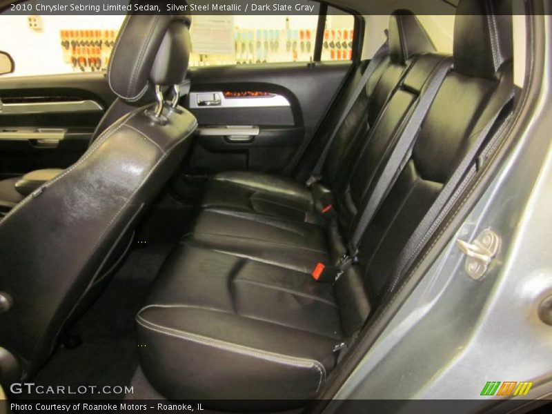  2010 Sebring Limited Sedan Dark Slate Gray Interior