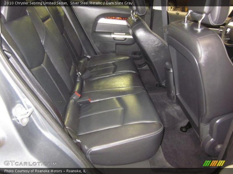 Silver Steel Metallic / Dark Slate Gray 2010 Chrysler Sebring Limited Sedan