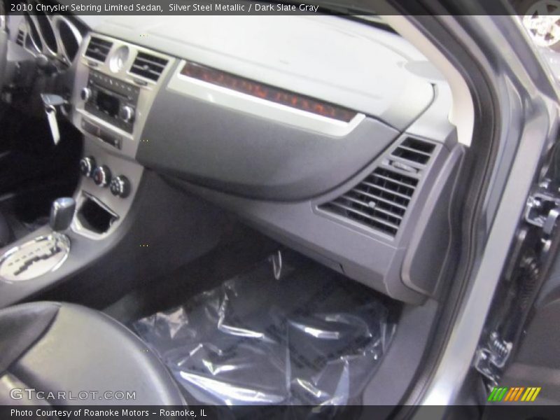 Silver Steel Metallic / Dark Slate Gray 2010 Chrysler Sebring Limited Sedan