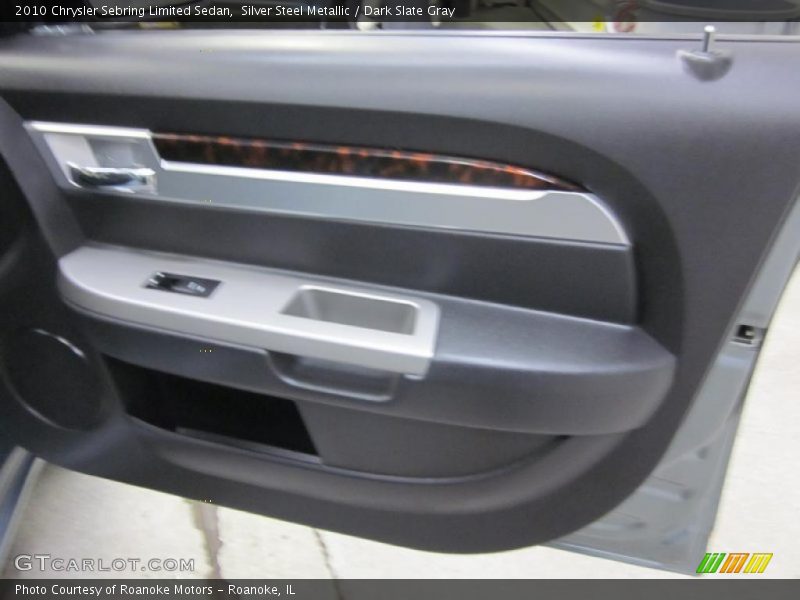 Silver Steel Metallic / Dark Slate Gray 2010 Chrysler Sebring Limited Sedan