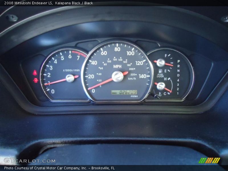 Kalapana Black / Black 2008 Mitsubishi Endeavor LS
