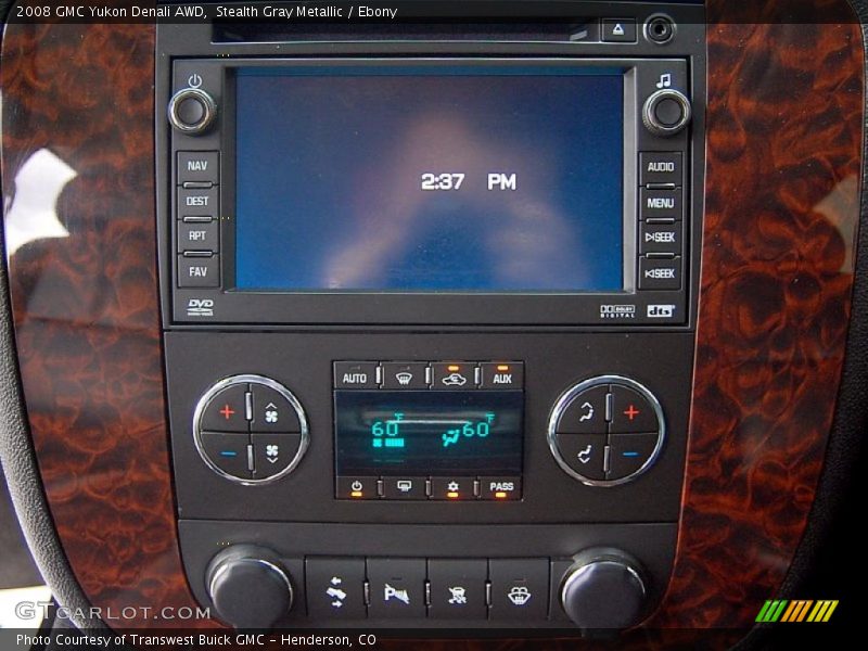 Stealth Gray Metallic / Ebony 2008 GMC Yukon Denali AWD