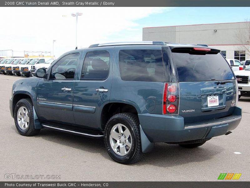 Stealth Gray Metallic / Ebony 2008 GMC Yukon Denali AWD