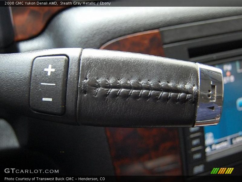 Stealth Gray Metallic / Ebony 2008 GMC Yukon Denali AWD