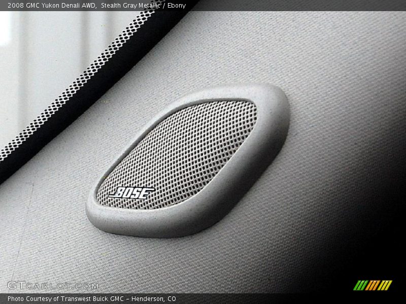 Stealth Gray Metallic / Ebony 2008 GMC Yukon Denali AWD