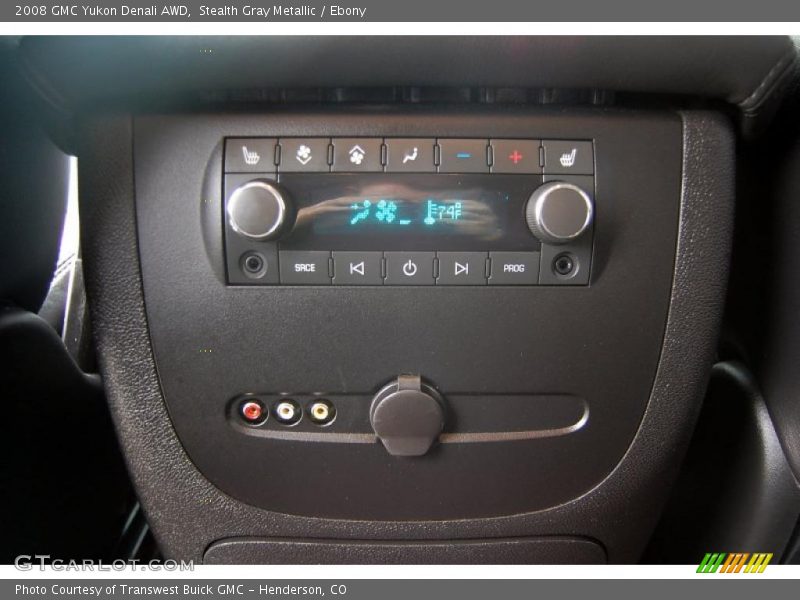 Stealth Gray Metallic / Ebony 2008 GMC Yukon Denali AWD