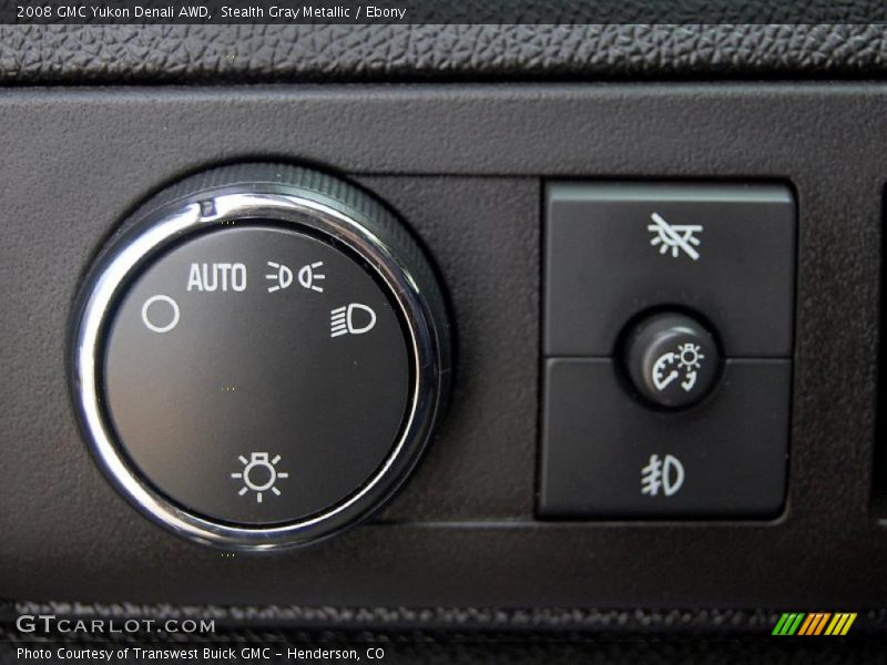 Stealth Gray Metallic / Ebony 2008 GMC Yukon Denali AWD