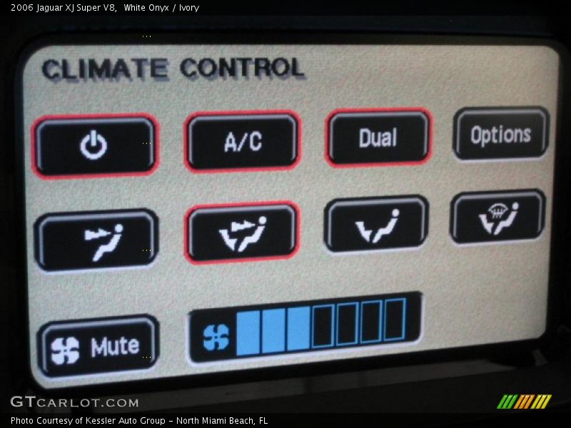 White Onyx / Ivory 2006 Jaguar XJ Super V8