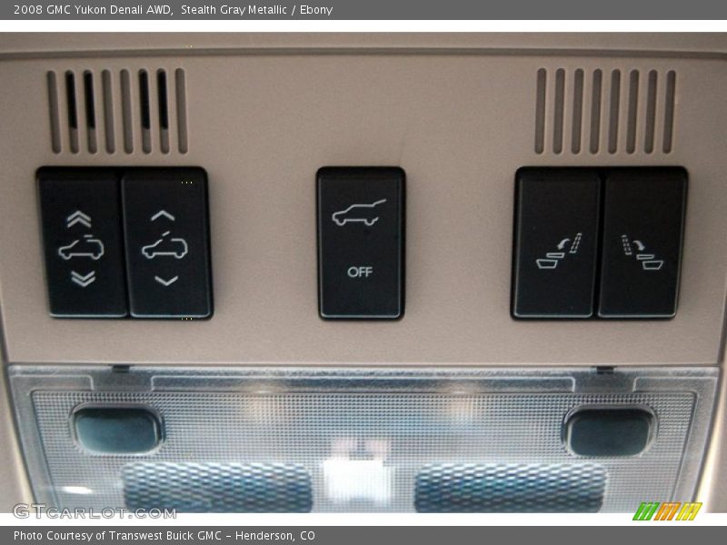 Stealth Gray Metallic / Ebony 2008 GMC Yukon Denali AWD