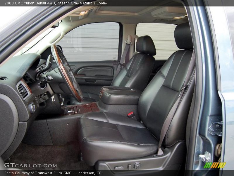 Stealth Gray Metallic / Ebony 2008 GMC Yukon Denali AWD