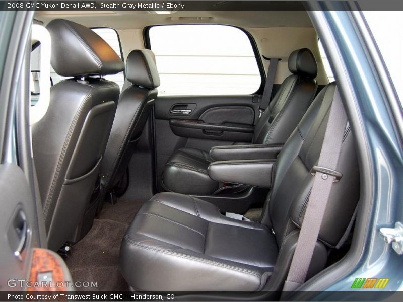 Stealth Gray Metallic / Ebony 2008 GMC Yukon Denali AWD