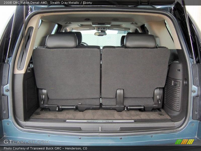 Stealth Gray Metallic / Ebony 2008 GMC Yukon Denali AWD