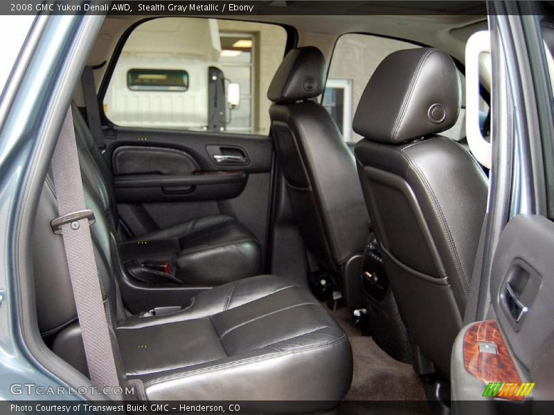 Stealth Gray Metallic / Ebony 2008 GMC Yukon Denali AWD