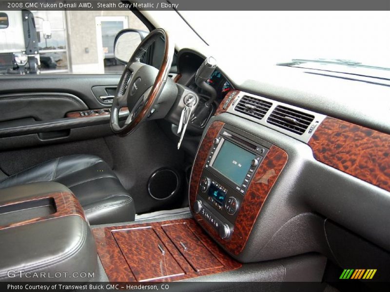 Stealth Gray Metallic / Ebony 2008 GMC Yukon Denali AWD