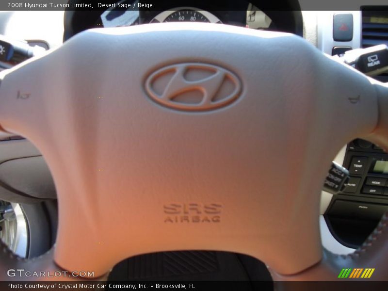 Desert Sage / Beige 2008 Hyundai Tucson Limited