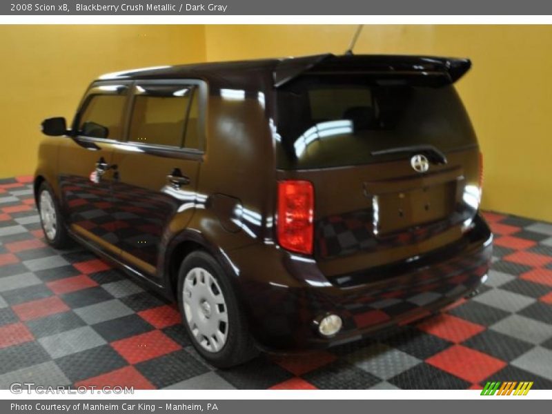 Blackberry Crush Metallic / Dark Gray 2008 Scion xB