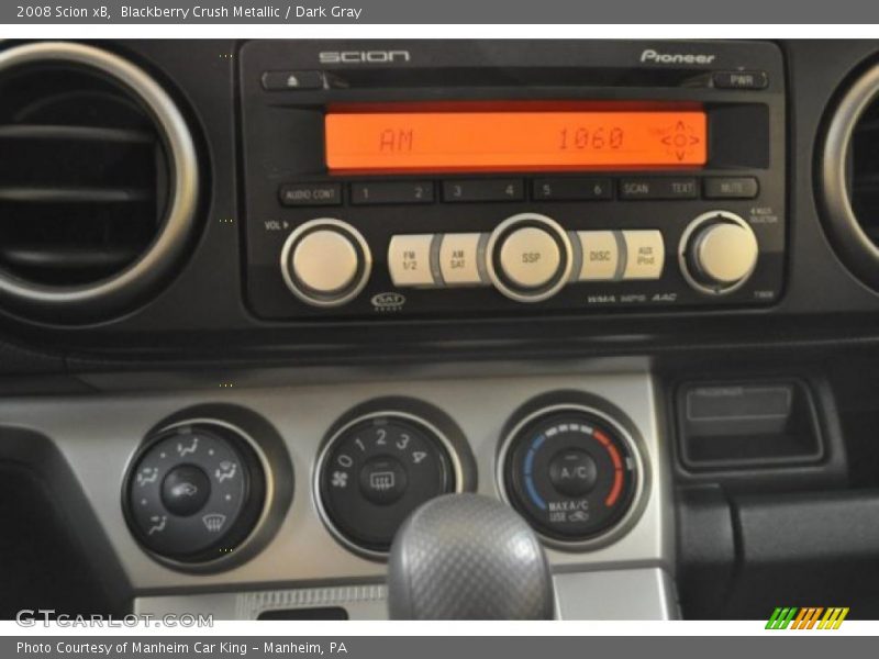 Blackberry Crush Metallic / Dark Gray 2008 Scion xB