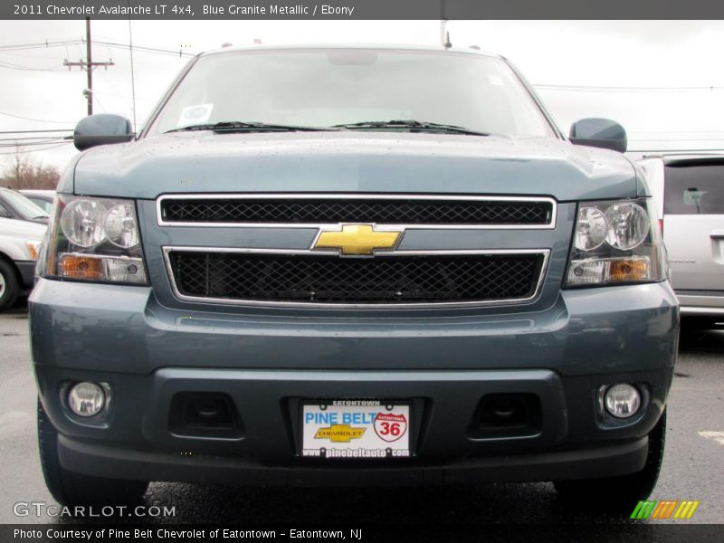 Blue Granite Metallic / Ebony 2011 Chevrolet Avalanche LT 4x4