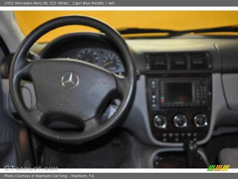 Capri Blue Metallic / Ash 2002 Mercedes-Benz ML 320 4Matic