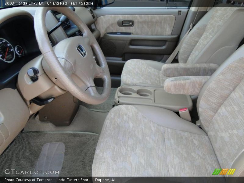  2003 CR-V LX Saddle Interior