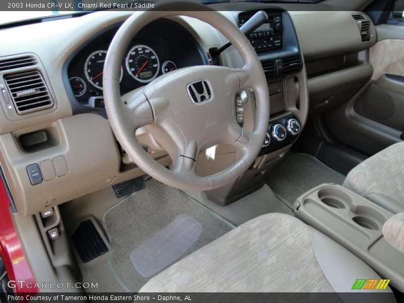 Saddle Interior - 2003 CR-V LX 
