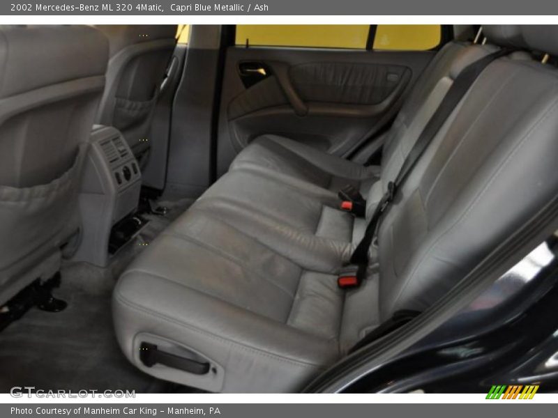 Capri Blue Metallic / Ash 2002 Mercedes-Benz ML 320 4Matic