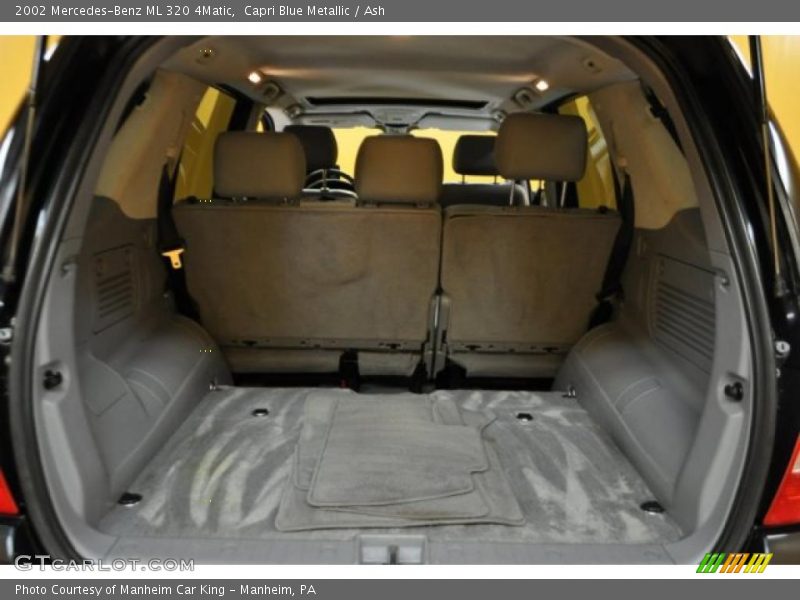 Capri Blue Metallic / Ash 2002 Mercedes-Benz ML 320 4Matic
