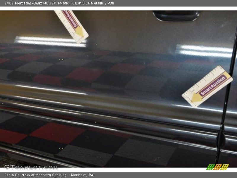 Capri Blue Metallic / Ash 2002 Mercedes-Benz ML 320 4Matic