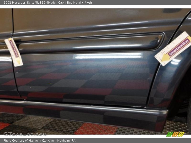 Capri Blue Metallic / Ash 2002 Mercedes-Benz ML 320 4Matic