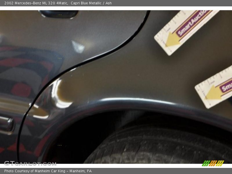 Capri Blue Metallic / Ash 2002 Mercedes-Benz ML 320 4Matic