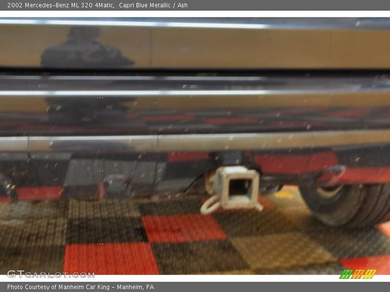 Capri Blue Metallic / Ash 2002 Mercedes-Benz ML 320 4Matic