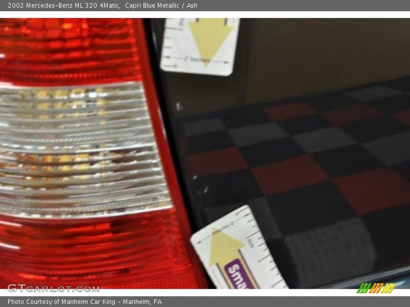 Capri Blue Metallic / Ash 2002 Mercedes-Benz ML 320 4Matic